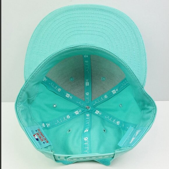 Washington Nationals Snapback Hat Pastel New Era 9Fifty MLB Baseball Curly W - Picture 4 of 12